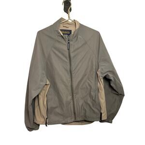 Vintage Woolrich John Rich And Bros Men’s Fieldstone Lightweight Front Zip L